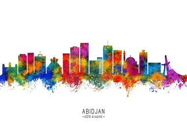Abidjan Ivory Coast Skylin