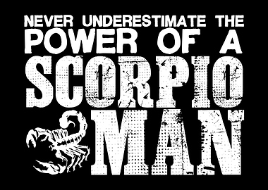 Scorpio Power Men Joke Sun