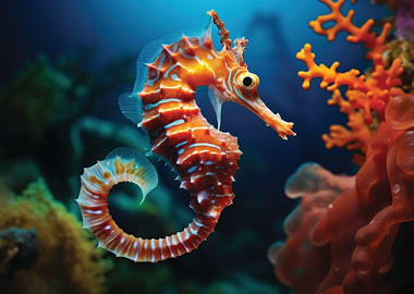Aquarium Seahorse