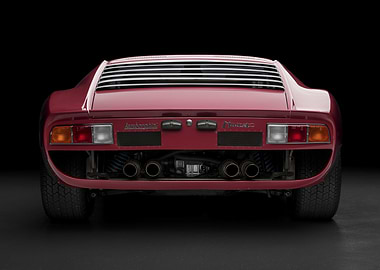 LAMBORGHINI MIURA SVJ REAR
