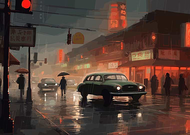 Vintage Car Japanese