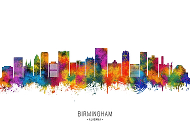 Birmingham Alabama Skyline