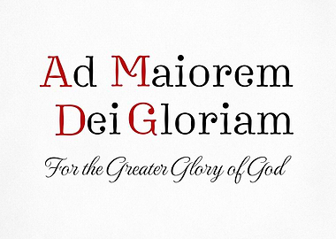 Jesuit Motto Latin Phrase