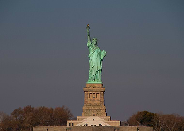 Statue of liberty by day