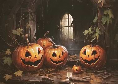 Funny Horror Pumpkin