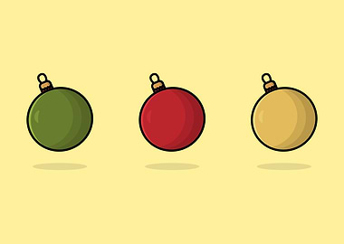 Christmas decoration glass