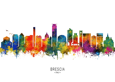 Brescia Italy Skyline