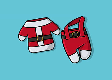 Red Kids Winter Suite