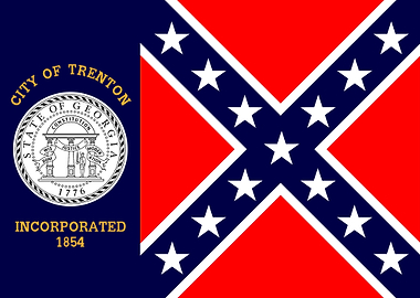 Trenton City Georgia Flag