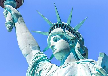 Statue of Liberty and sky