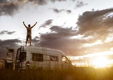 Vanlife Sunset