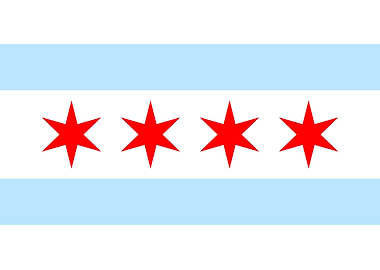 The City Of Chicago Flag