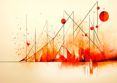 AUTUMN Mountains Art