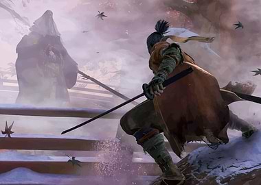 Sekiro the wolf samurai