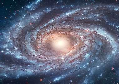 Starry Light Space Collage