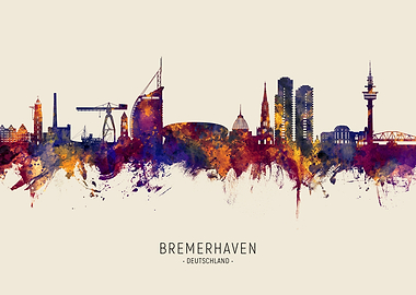 Bremerhaven Skyline