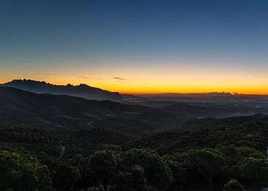 Montserrat before sunrise
