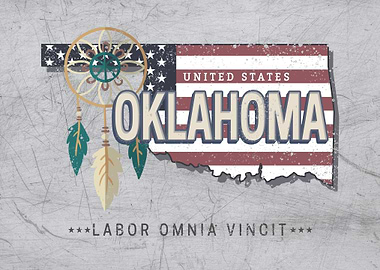 Oklahoma Map United States