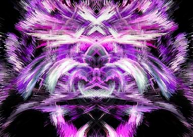 Baby Crying Abstract Art