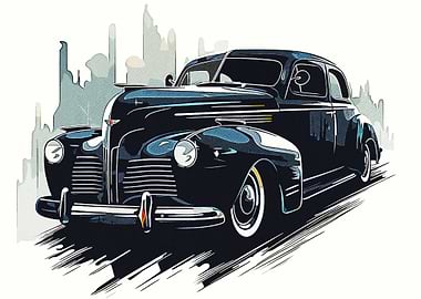 Black Car Vintage