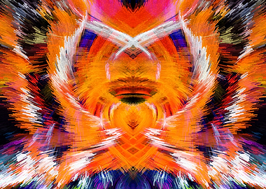 Abstract Fractal Floral