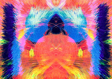 Abstract Fractal Floral