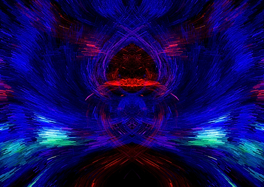 Abstract Fractal Floral