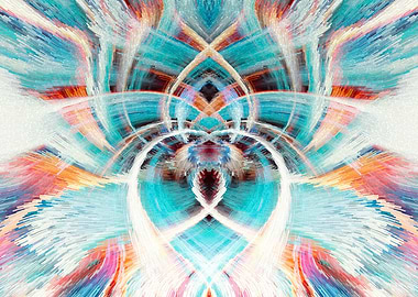 Abstract Fractal Floral