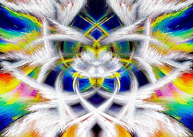 Abstract Fractal Floral