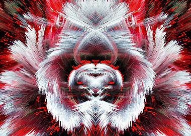 Abstract Fractal Floral