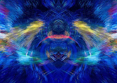 Abstract Fractal Floral