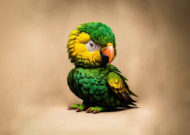 Baby Amazon Parrot