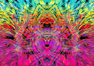 Abstract Baby Fractal Art