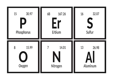 Personal Table of Elements