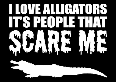 I Love Alligators Zoo Rang