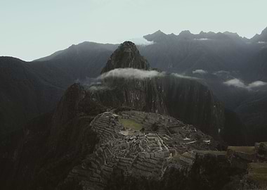 Machu Picchu at dawn