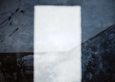 Abandoned house window col