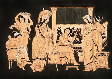 Athena with Penelope