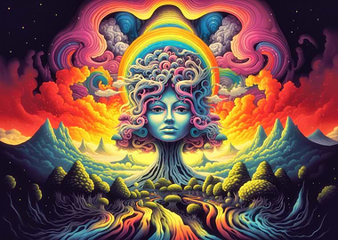 Psychedelic Dreamscape