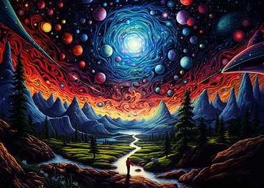 An Unfamiliar Starry Night