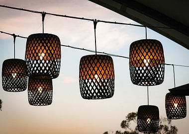 hanging lanterns
