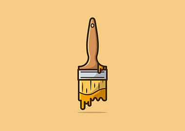 Paint Brush vector design
