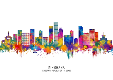 Kinshasa DR Congo Skyline