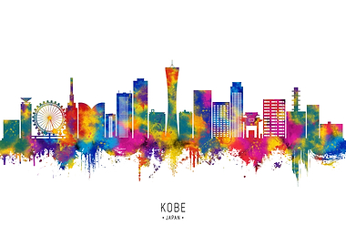 Kobe Japan Skyline