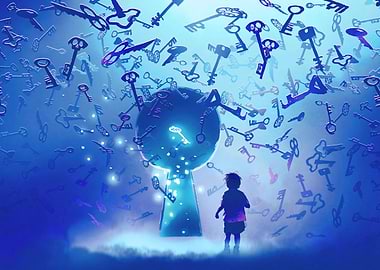 Little Boy and Keyhole