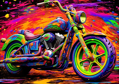 Abstract Painting Chopper