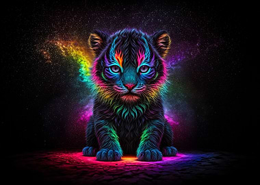 Psychedelic Tiger