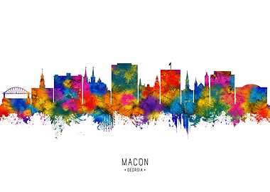 Macon Georgia Skyline