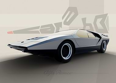 ALFA ROMEO BERTONE CARABO
