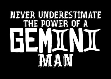 Gemini Man Power Zodiac